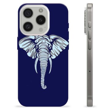 iPhone 15 Pro TPU-hoesje - Olifant