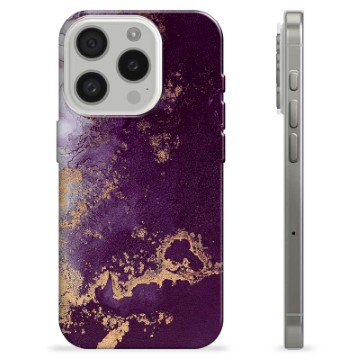 iPhone 15 Pro TPU-hoesje - Gouden Pruim