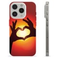 iPhone 15 Pro TPU-hoesje - Hart Silhouet