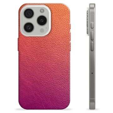 iPhone 15 Pro TPU-hoesje - Ombre Leer