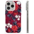 iPhone 15 Pro TPU-hoesje - Vintage Bloemen