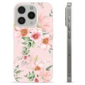 iPhone 15 Pro TPU-hoesje - Aquarel Bloemen