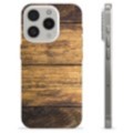 iPhone 15 Pro TPU-hoesje - Hout