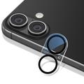 iPhone 16/16 Plus Lippa Camera Lens Beschermer - 9H - Helder / Zwart