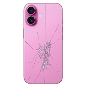 iPhone 16 Back Cover Repair - Glass Only - Roze