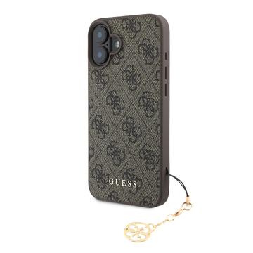 iPhone 16 Guess 4G Charms Collection Hybride Hoesje