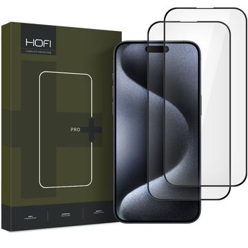 iPhone 16 Hofi Premium Pro+ Glazen Screenprotector - 2 Stu.