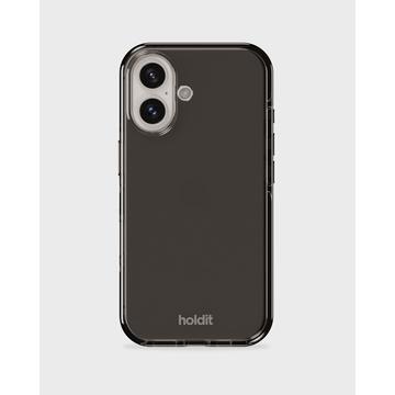 iPhone 16 Holdit Seethru hoesje - Zwart