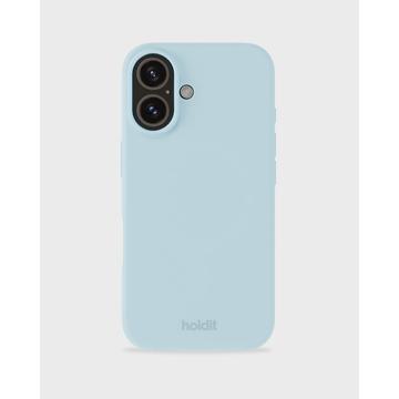 iPhone 16 Holdit Silicone Hoesje - Mineraalblauw