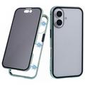 iPhone 16 Magnetisch Hoesje met Gehard Glas - Privacy