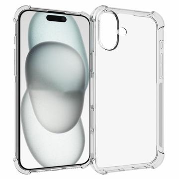 iPhone 16 Plus Schokbestendig TPU Hoesje - Doorzichtig