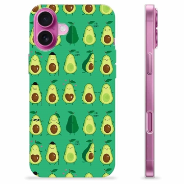 iPhone 16 Plus TPU-hoesje - Avocado Patroon