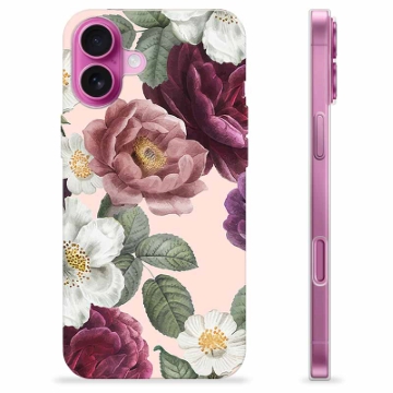 iPhone 16 Plus TPU-hoesje - Romantische Bloemen