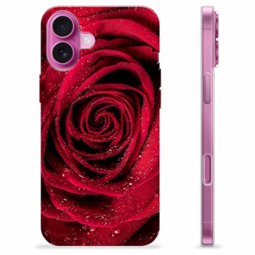 iPhone 16 Plus TPU-hoesje - Roos