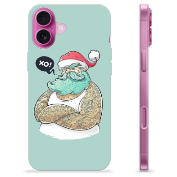 iPhone 16 Plus TPU-hoesje - Moderne Kerstman