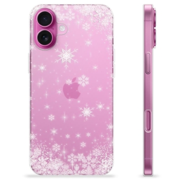 iPhone 16 Plus TPU-hoesje - Sneeuwvlokjes