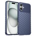 iPhone 16 Plus Thunder Series TPU Hoesje - Blauw