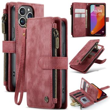 Caseme C30 Multifunctionele iPhone 16 Pro Portemonnee Hoesje