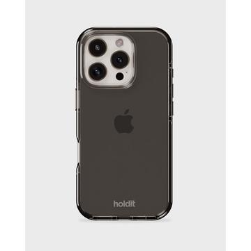 iPhone 16 Pro Holdit Seethru hoesje - Zwart