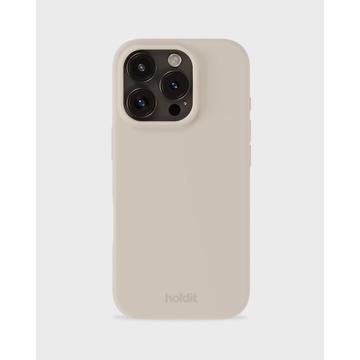 iPhone 16 Pro Holdit Silicone Hoesje - Licht Beige