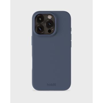 iPhone 16 Pro Holdit Silicone Hoesje - Pacifisch blauw