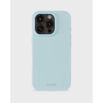 iPhone 16 Pro Holdit Silicone Hoesje - Mineraalblauw