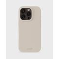 iPhone 16 Pro Max Holdit Silicone Hoesje - Licht Beige