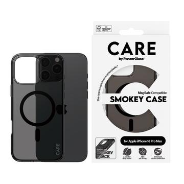 iPhone 16 Pro Max PanzerGlass Care Smokey Urban Combat Case - MagSafe-compatibel - Zwart