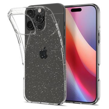 iPhone 16 Pro Max Spigen Liquid Crystal Glitter Hoesje - Doorzichtig