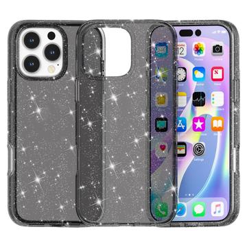 iPhone 16 Pro Max Stylish Glitter Series Hybride Hoesje