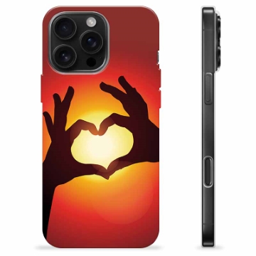 iPhone 16 Pro Max TPU-hoesje - Hart Silhouet