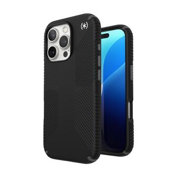 iPhone 16 Pro Speck Presidio2 Grip Hybride Hoesje - Zwart