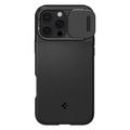 iPhone 16 Pro Spigen Optik Armor Mag Hoesje - Zwart