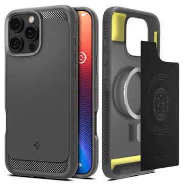 iPhone 16 Pro Spigen Rugged Armor Mag TPU Hoesje