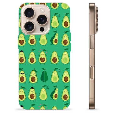 iPhone 16 Pro TPU-hoesje - Avocado Patroon