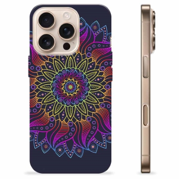 iPhone 16 Pro TPU-hoesje - Kleurrijke Mandala