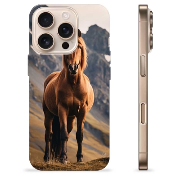 iPhone 16 Pro TPU-hoesje - Paard