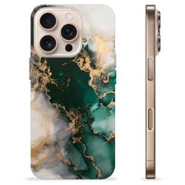 iPhone 16 Pro TPU-hoesje - Jade Marmer