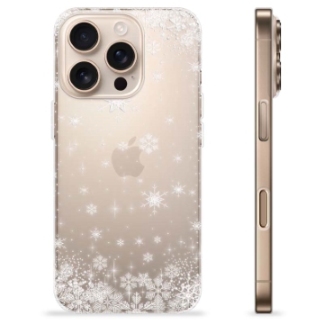 iPhone 16 Pro TPU-hoesje - Sneeuwvlokjes