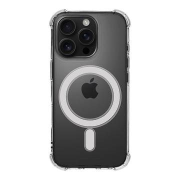 iPhone 16 Pro Tactical MagForce Plyo Hoesje met versterkte hoeken en MagSafe - Doorzichtig