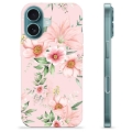 iPhone 16 TPU-hoesje - Aquarel Bloemen