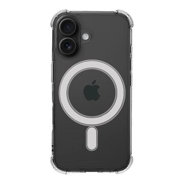 iPhone 16 Tactical MagForce Plyo Hoesje met versterkte hoeken en MagSafe - Durchsichtig