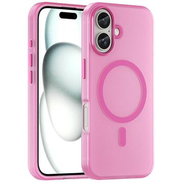 iPhone 16 UltraGuard Matte MagSafe Hoesje - Roze