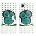 iPhone 16e Style Series Portemonnee Hoesje - Uil