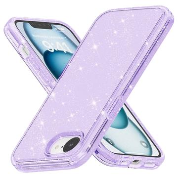 iPhone SE (2025) Stylish Glitter Series Hybride Hoesje - MagSafe-compatibel