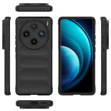 vivo X100 Pro Rugged Series TPU Case - Zwart