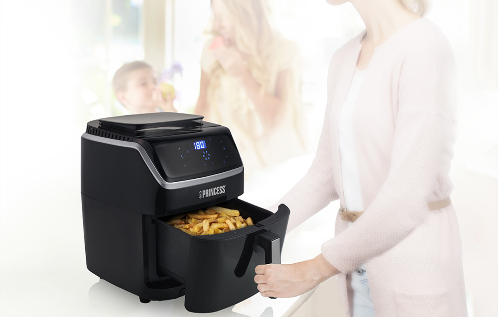 Princess 182080 Steam Air Fryer - 1700W, 6.5l - Zwart