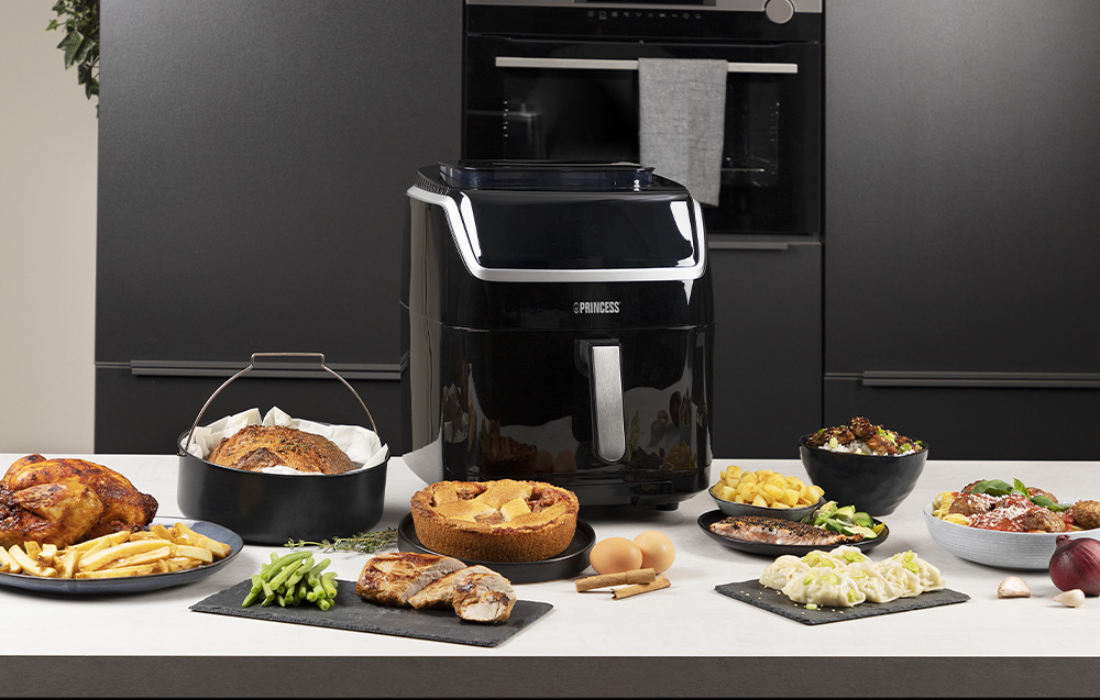 Princess 182080 Steam Air Fryer - 1700W, 6.5l - Zwart