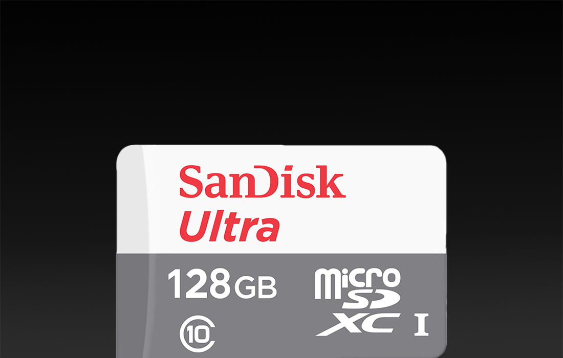 SanDisk Ultra microSDXC-geheugenkaart SDSQUNR-128G-GN6MN - 128GB