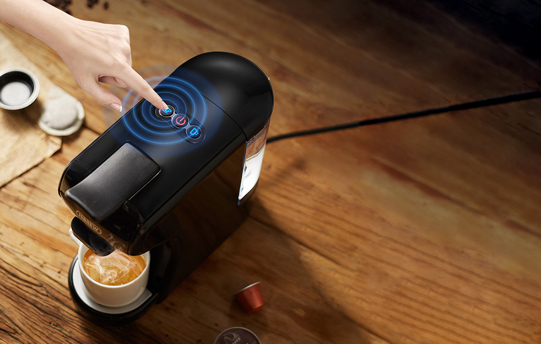 HiBREW H1A 1450W 3-in-1 capsule koffiezetapparaat